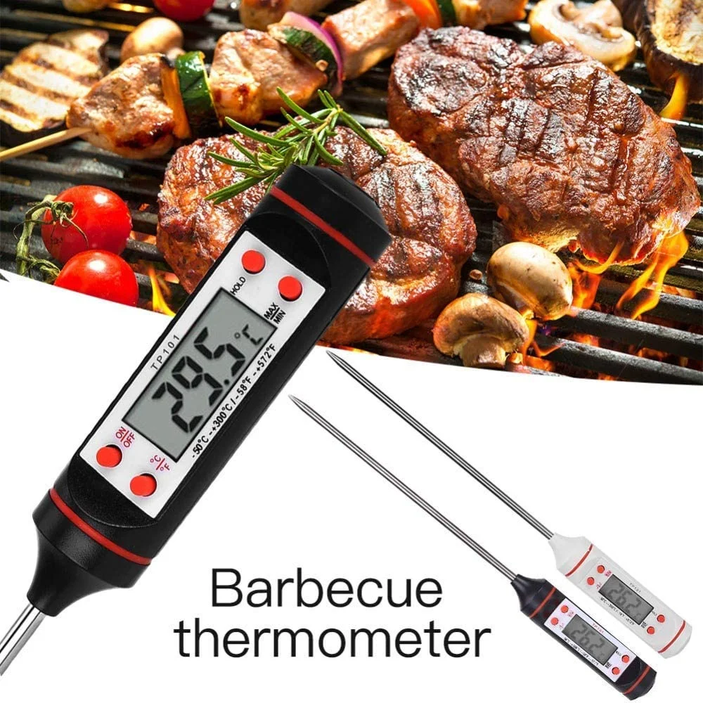Оптовый Кухонный Термометр для барбекю, Термометр для мяса с кухонным зондом