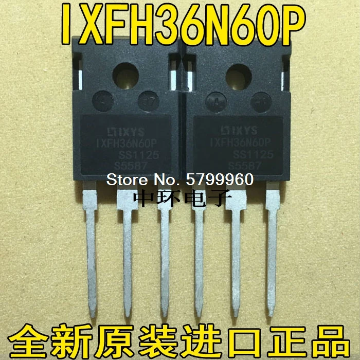 10 шт./лот транзистор IXFH36N60P 36A600V
