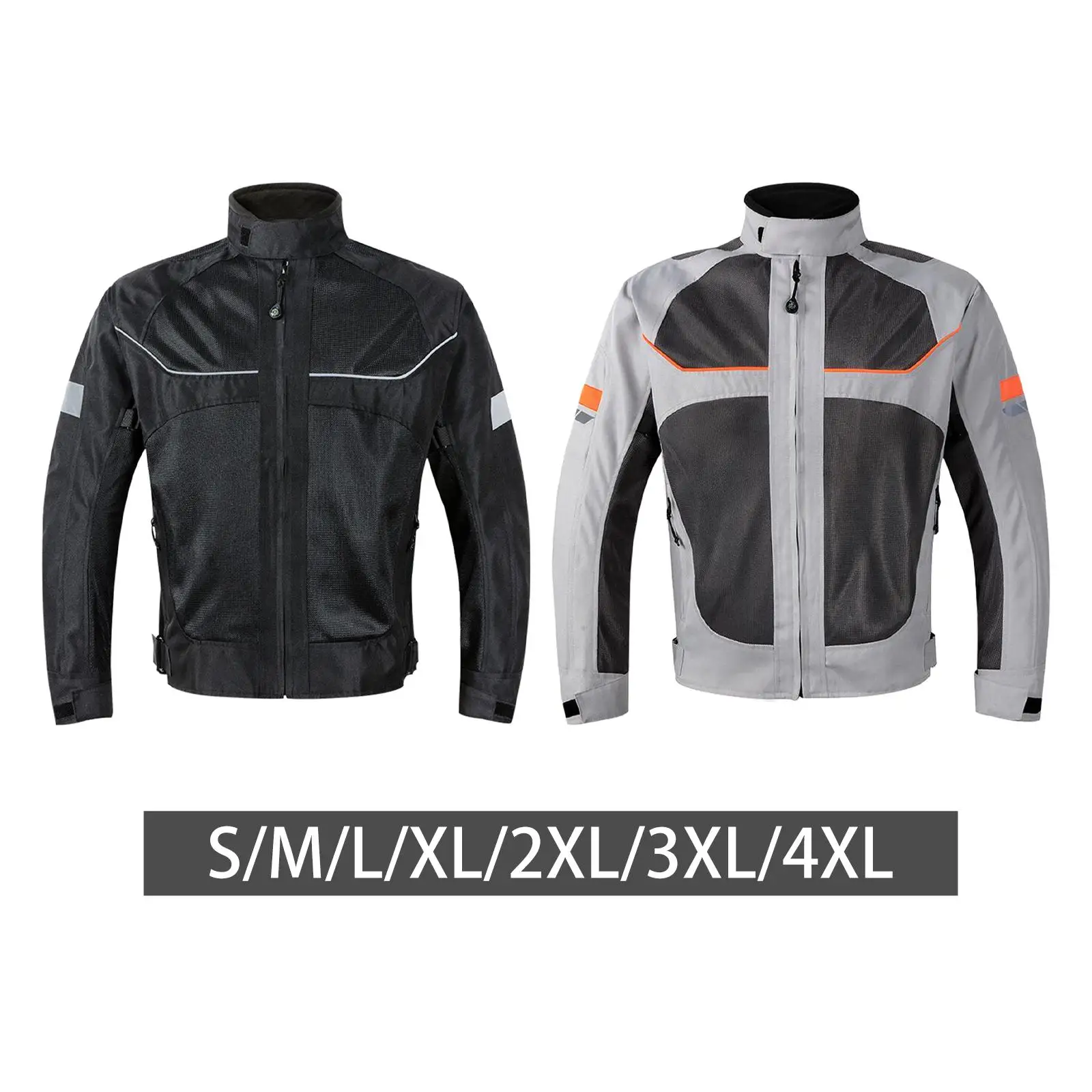 Мотоциклетная куртка с водонепроницаемой защитой от ударов, Регулируемая мотоциклетная куртка для мужчин, женщин, байкеров для езды на мотоцикле, лето