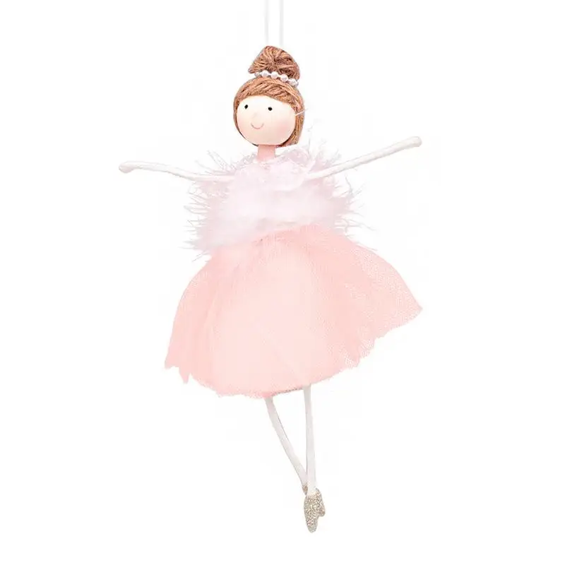 Детские игрушки, украшение в виде девочки-балерины, которое можно использовать для украшения и милых подарков на любой рождественской елке или стене детской комнаты