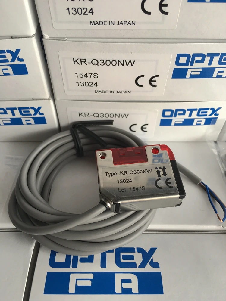 Японский фотоэлектрический выключатель OPTEX KR-Q300NW KR-Q150NW Совершенно новый и оригинальный