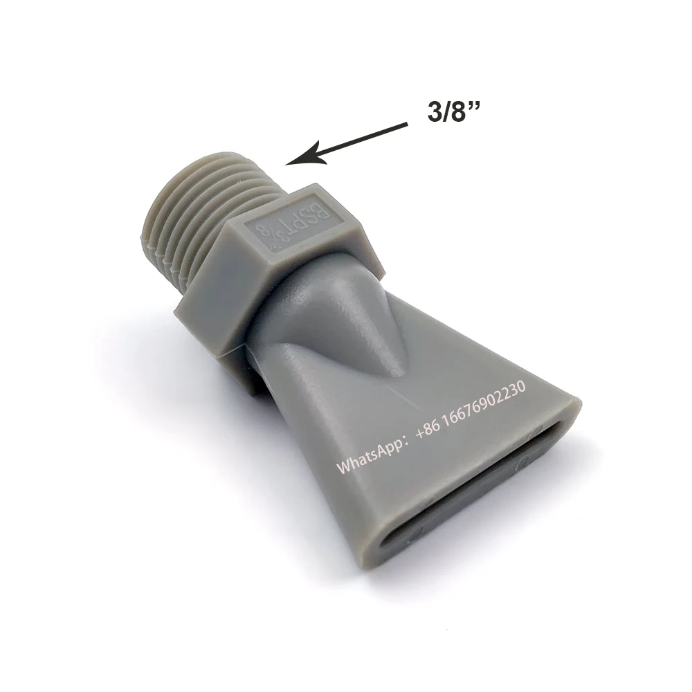 Пластиковая насадка для выдувания утконоса плоский рот насадка для удаления пыли насадка для утконоса водяной насос водяная насадка PP воздуходувка для утконоса