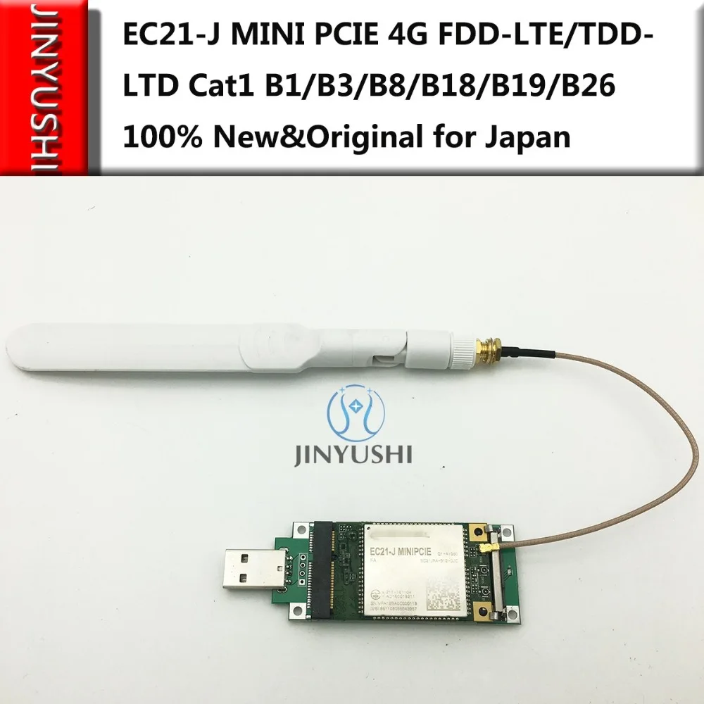 EC21-J Mini PCIe LTE 4G Cat.1 FDD-LTE/TDD-LTD B1/B3/B8/B18/B19/B26 для модуля беспроводной связи Японии