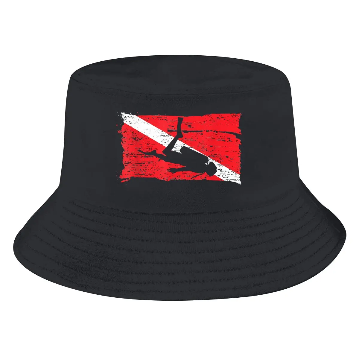 Флаг для подводного плавания Винтажные Шляпы для дайверов Унисекс Для дайвинга Хип-хоп Рыбалка Солнцезащитная Кепка Модный Дизайн