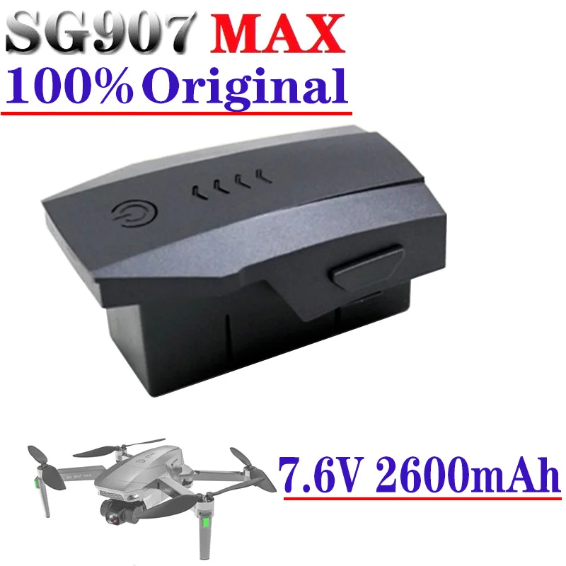 100% оригинальный 7,6 В Lipo аккумулятор. 2600 мАч. Подходит для SG907Max.SG-907 Max, 5G, GPS. Интеллектуальный, ударопрочный. Квадрокоптер.