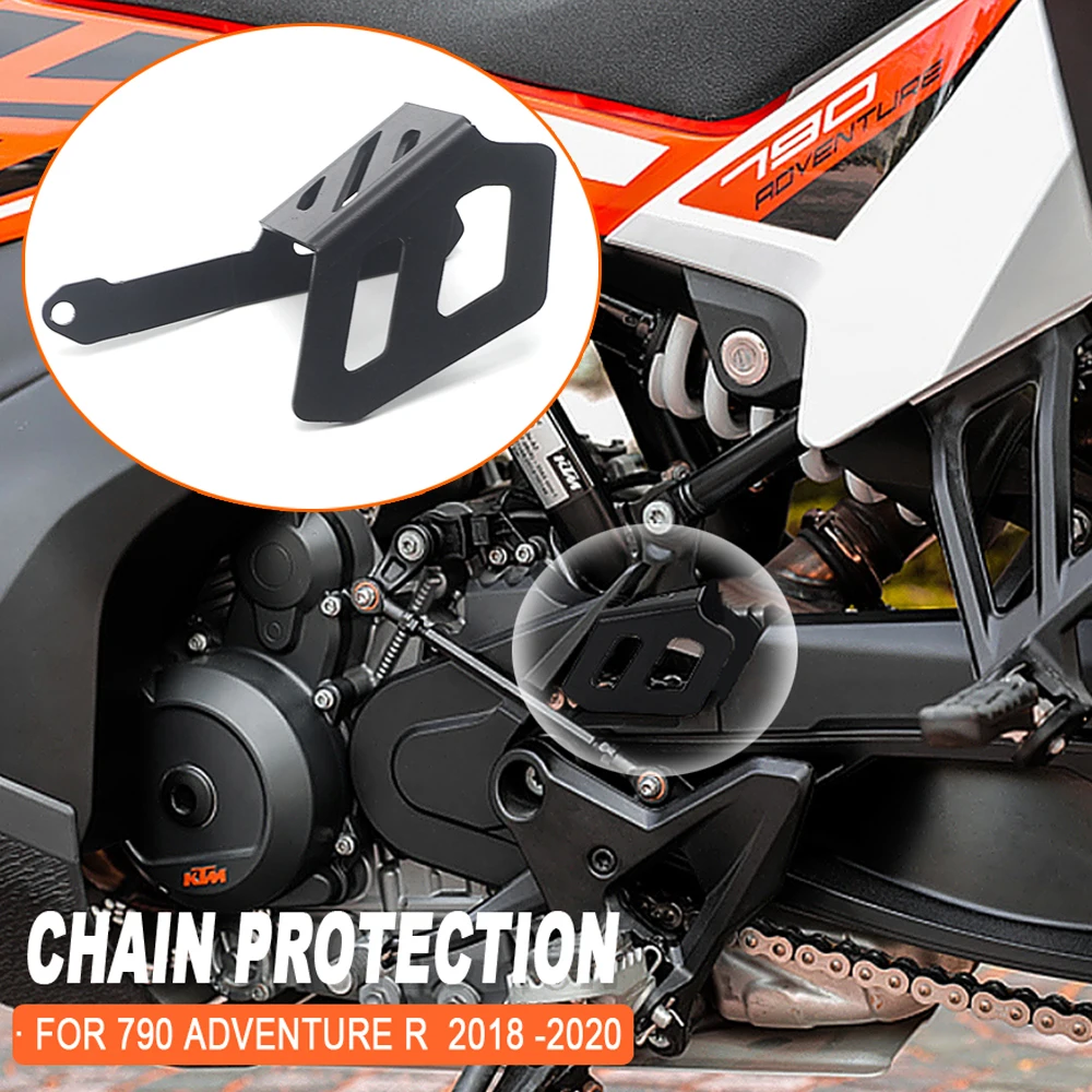 Для 790 ADV 790 Adventure R 2018 2019 2020, Чехол для передней звездочки мотоцикла, Защитная защита цепи.