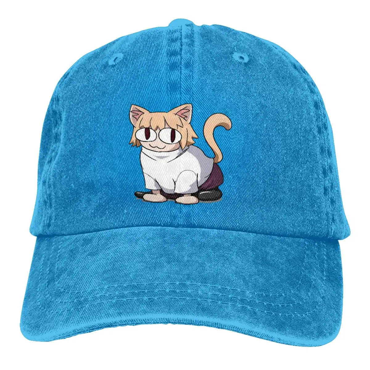 Neco Arc NECOARC Cat Многоцветная Шляпа Остроконечная Женская Кепка Толстые Персонализированные Шляпы С Защитой Козырька