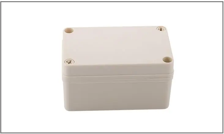 Наружная клеммная коробка ABS пластик водонепроницаемая распределительная коробка высота коробки резьбонарезная коробка корпус 130 *80*70 мм