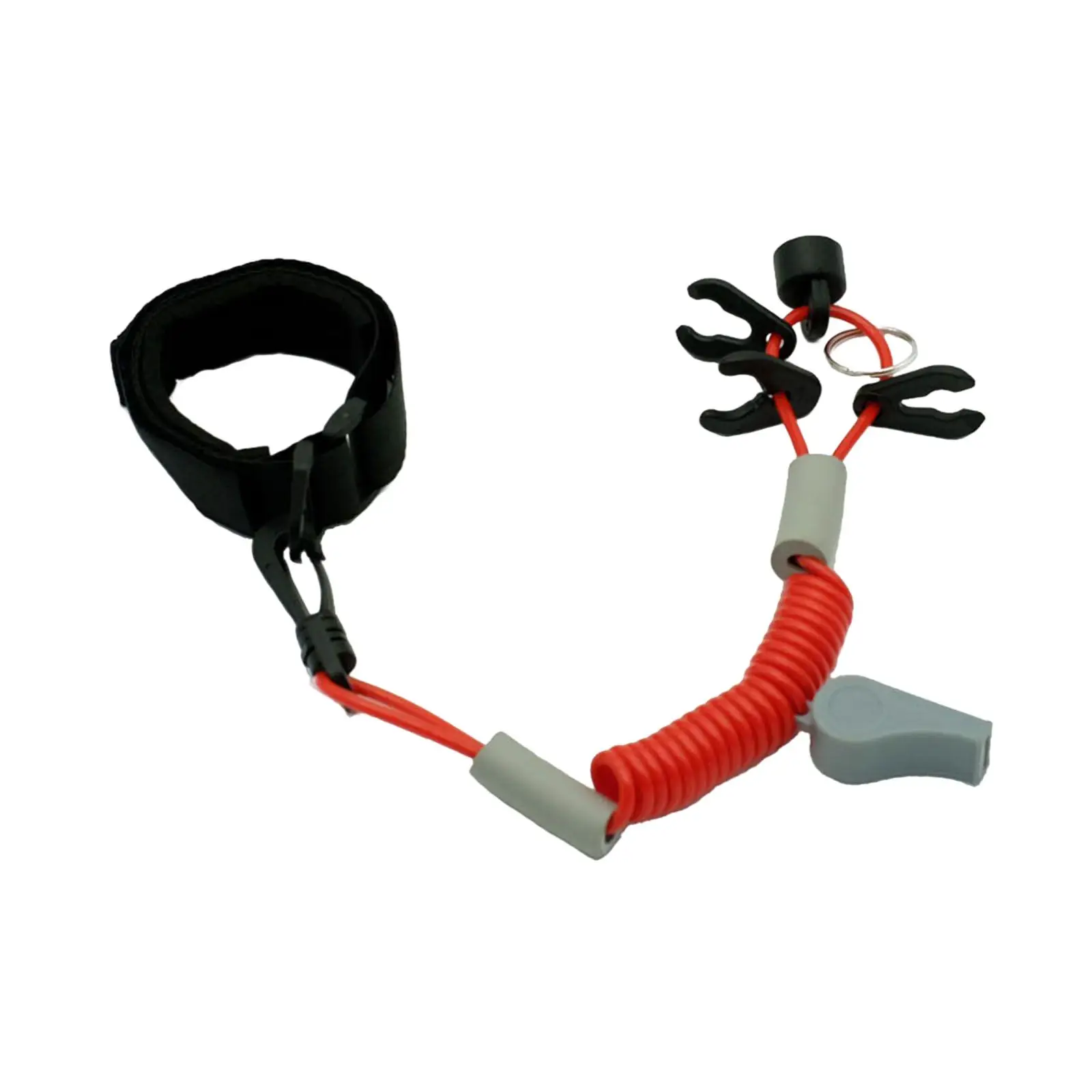 Универсальный страховочный шнур для остановки запуска подвесного лодочного мотора