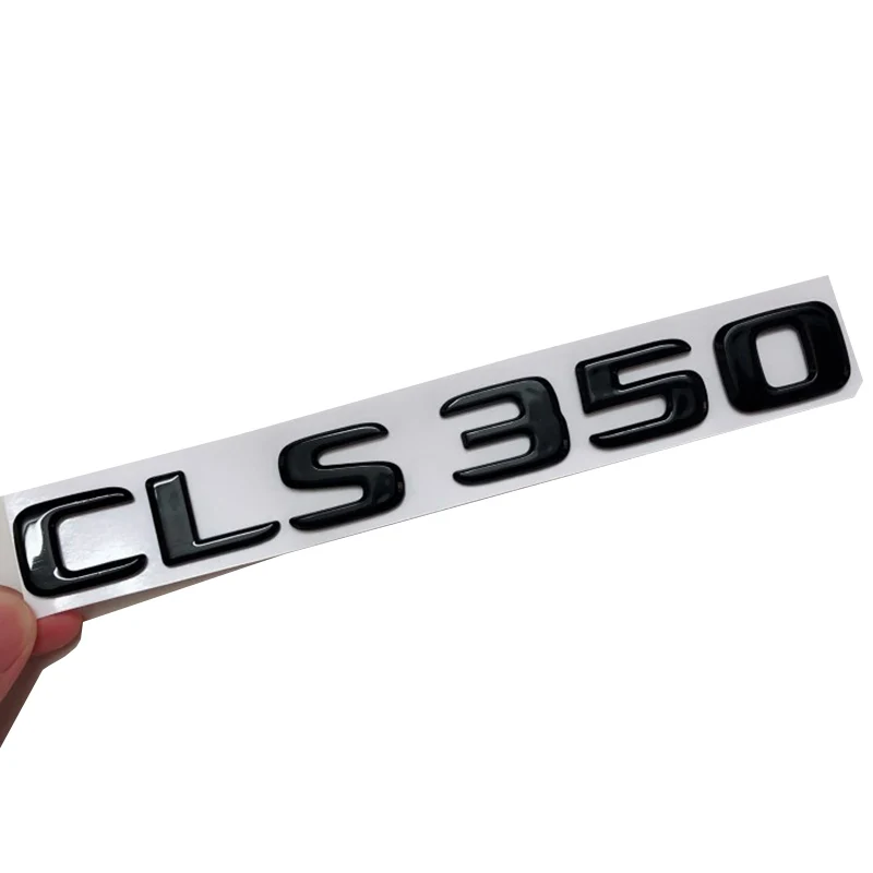 3D ABS Глянцевый Черный Значок Заднего Багажника Автомобиля, Буквы, Наклейка С Логотипом CLS 350, Эмблема 4MATIC Для Mercedes CLS350 W218 W219, Аксессуары
