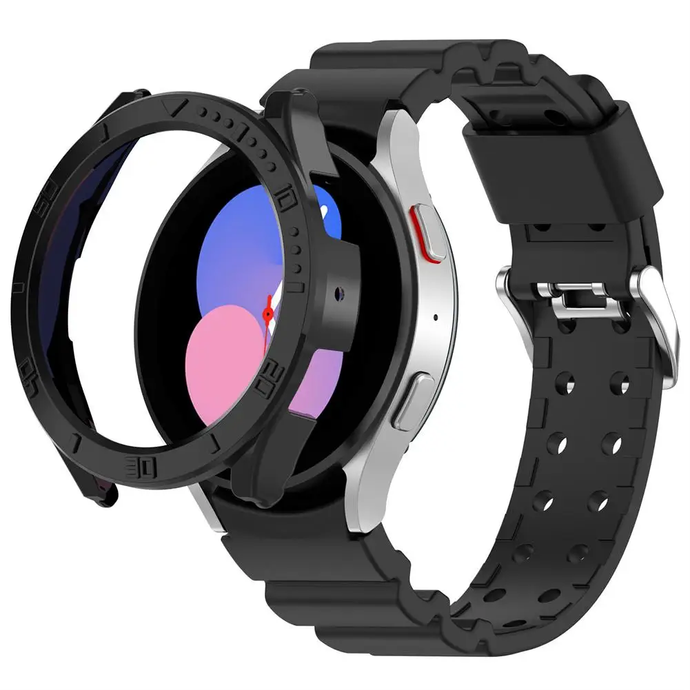 Ремешок для часов Со Шкалой, Совместимый с Samsung Galaxy Watch5 /Watch5 Pro /Watch4 /Watch4 Classic 40 мм/44 мм