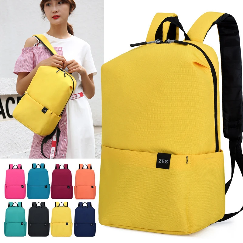Унисекс, Многоцветные, многоразмерные рюкзаки с буквенным принтом, Логотип, Изготовленный на заказ, Мужская, женская, водонепроницаемая, модная, Маленькая школьная сумка для колледжа, рюкзак