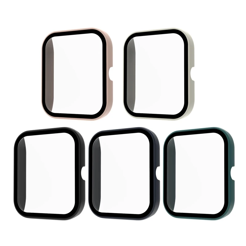 Для Haylou RS4 plus Smart Watch Case PC + Защитная Пленка из Закаленного Стекла Full Cover Bumper Shell Cases для Женщин и мужчин Watc