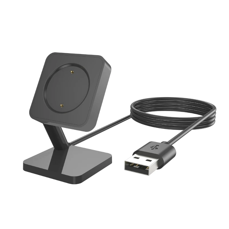 Магнитная зарядная база USB для Amazfit GTR4 GTS4, док-станция для умных часов, Портативная станция, Аксессуары для зарядки