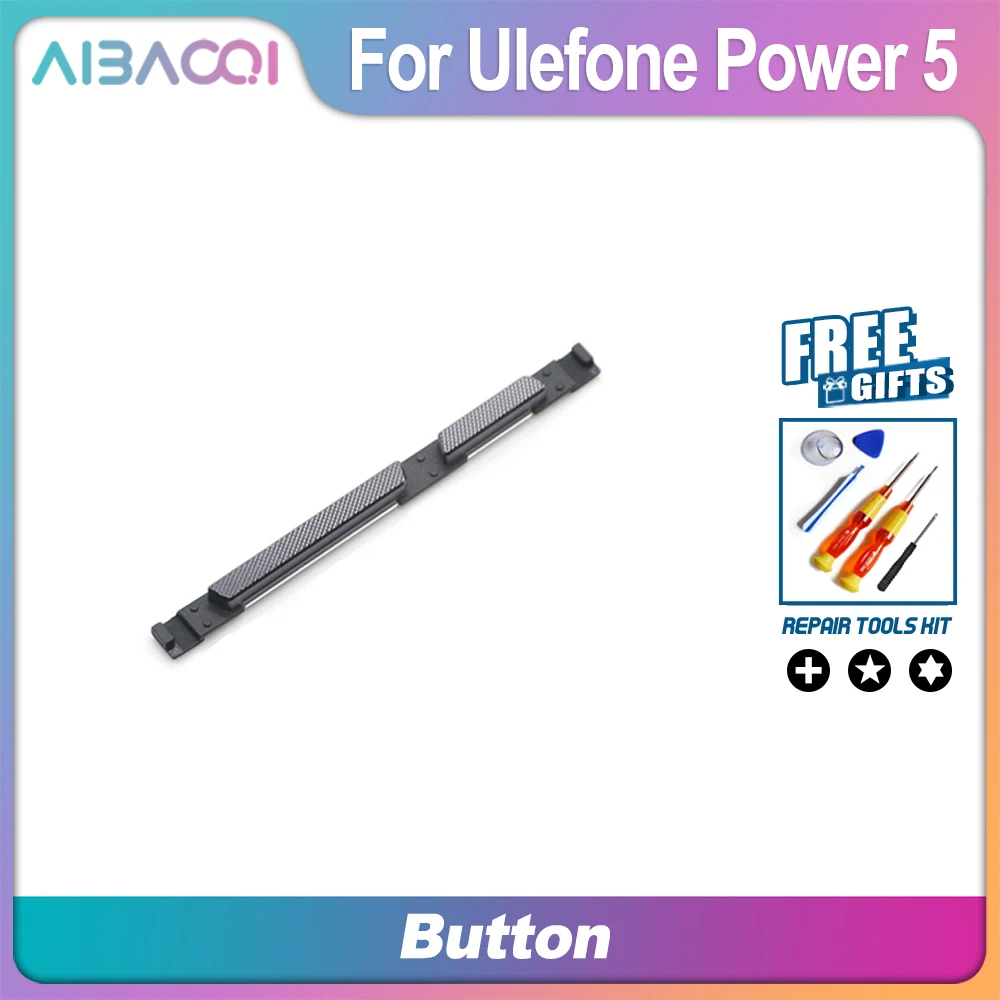 AiBaoQi Совершенно Новый Ulefone Power 5 Включение/Выключение питания + Клавиша регулировки громкости Кнопка Вверх/Вниз Клавиша Для Телефона Ulefone Power 5