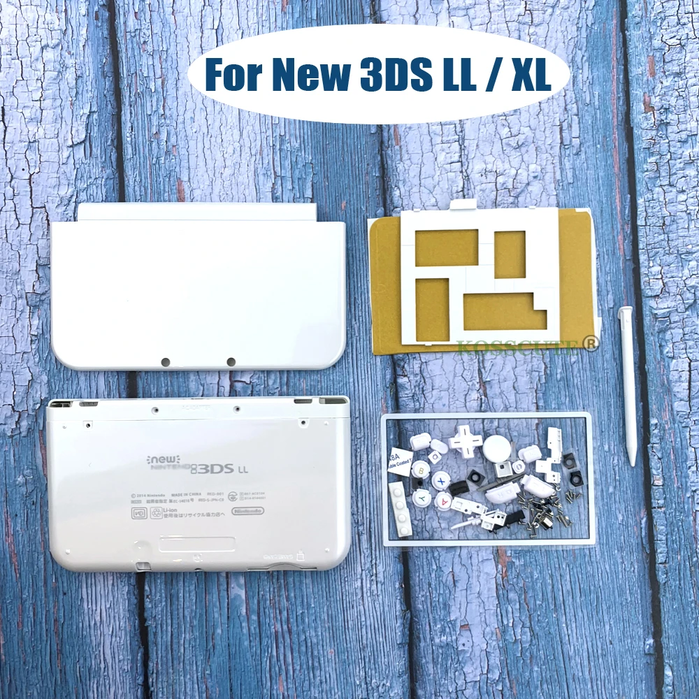 1шт Замена для Nintend New 3DS LL Чехол для Игровой консоли Чехол для Нового 3DS XL Корпус Shell Cover Чехол Полный Комплект