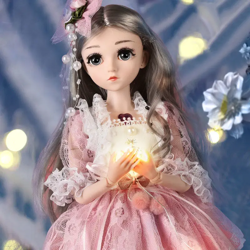 45 см красивая кукла-принцесса в одежде 1/3 BJD кукла 20 суставов красивые золотые волосы принцессы могут выбирать подарки для девочек