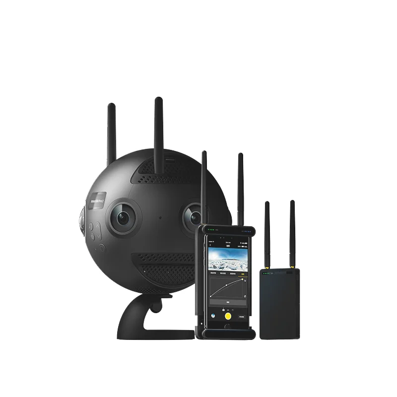 Insta360 Pro 2-8 K 360 VR Профессиональная камера для отслеживания искусственного интеллекта, веб-камера с 1/2 