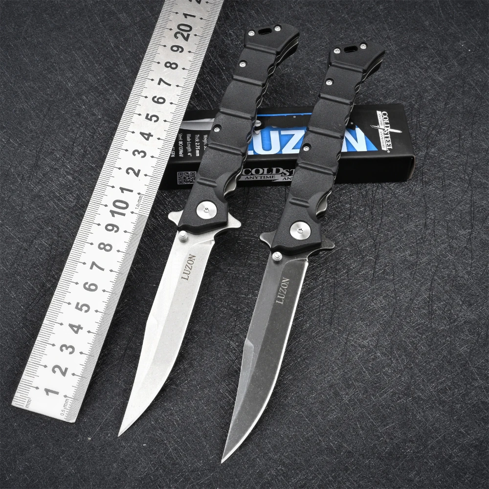 Инструмент самообороны, складной нож для выживания в дикой природе, Cold Steel 20nql, портативные уличные ножи Flipper Zero Edc для охоты и рыбалки