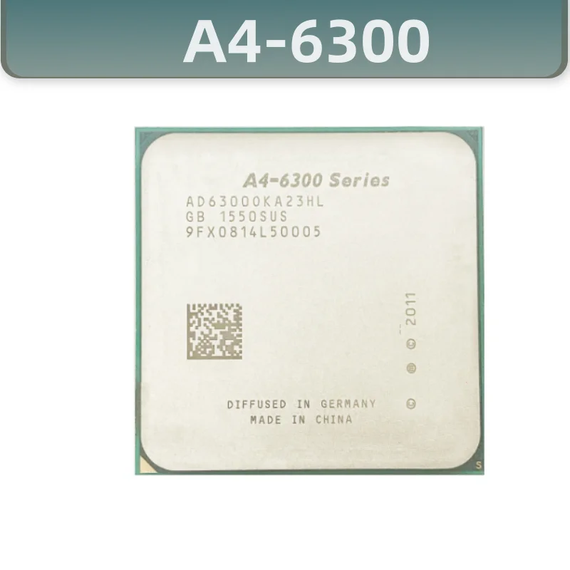 A4 6300 a4 6300 Двухъядерный процессор FM2 3,7 ГГц 1 МБ 65 Вт процессор A4-6300 APU