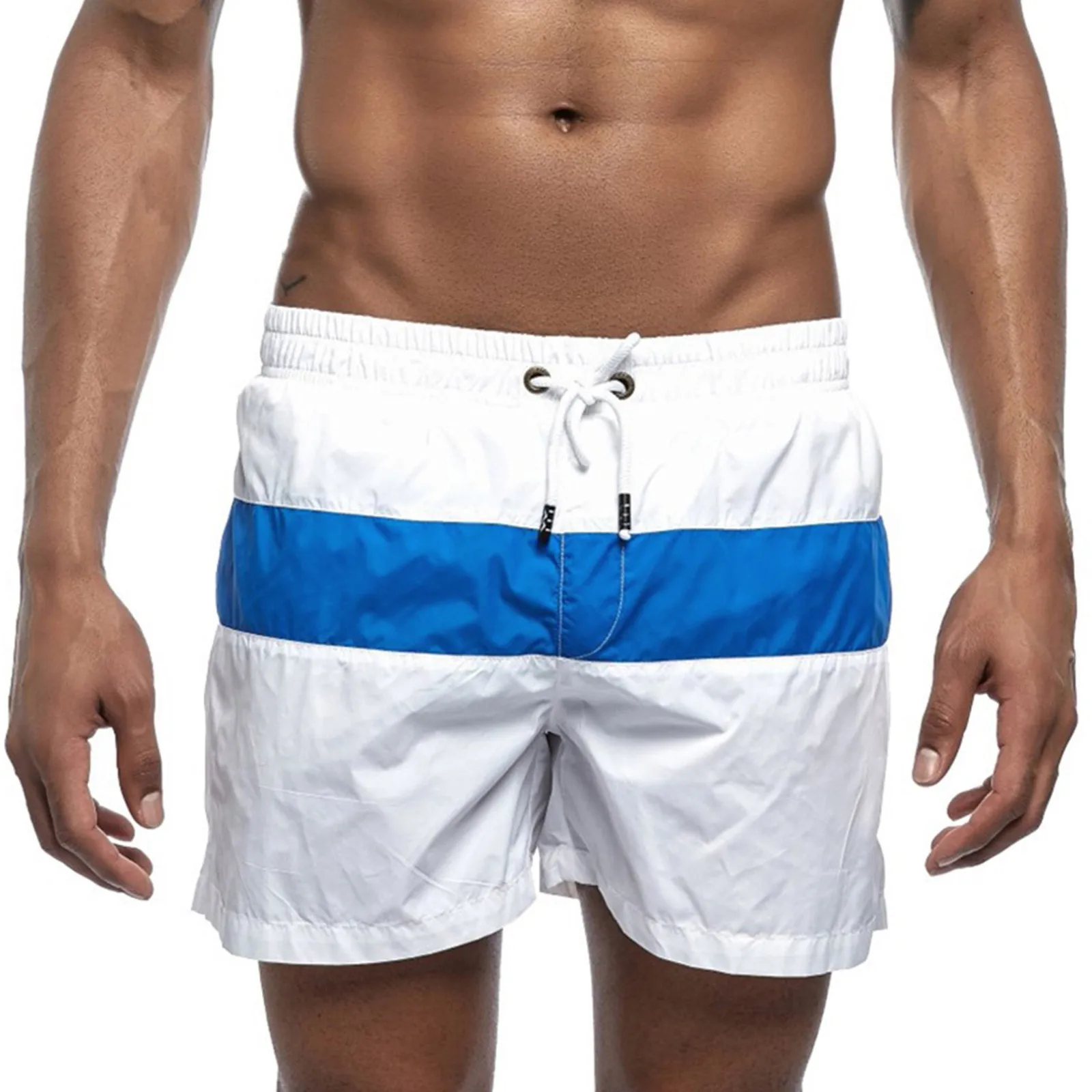 Мужские однотонные повседневные шорты, пляжные брюки, баскетбольные тренировочные уличные трендовые спортивные штаны, Дышащие мужские шорты, водонепроницаемые Шорты