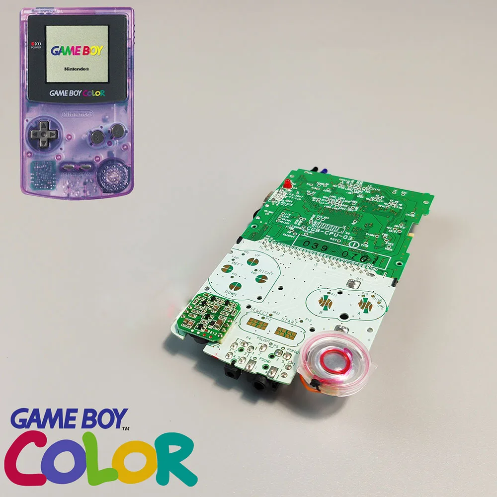Новый высококачественный сменный динамик для GBC 0,3 Вт/0,6 Вт на печатной плате для Nintendo GameBoy Color