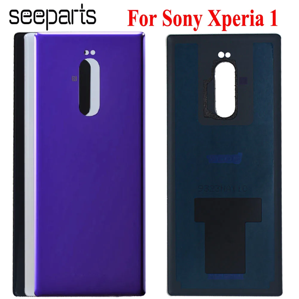 Новинка для Sony XZ4, крышка батарейного отсека, корпус для Sony 1, задняя крышка, запасные части для Sony Xperia 1, крышка батарейного отсека.