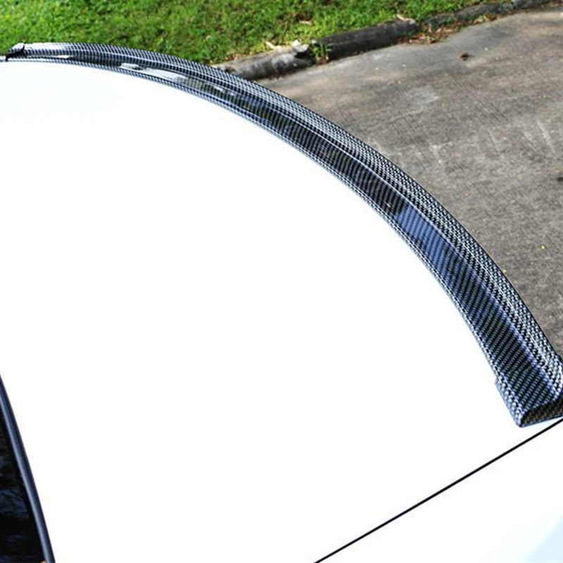 1,5-метровый автомобильный 5D спойлер из углеродного волокна, резиновая прокладка для Subaru Forester Outback Legacy Impreza XV BRZ
