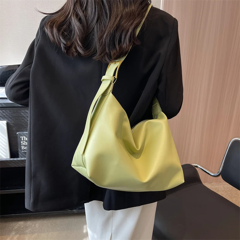 Женская сумка большой емкости, высококачественные сумки через плечо из мягкой кожи, классическая сумка через плечо, роскошная дизайнерская женская сумка