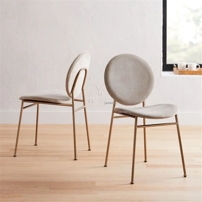 Столовые стулья Nordic Home с дизайнерской спинкой для отдыха, Обеденные стулья для магазина десертов, Современная мебель для гостиной, Модный стул TG