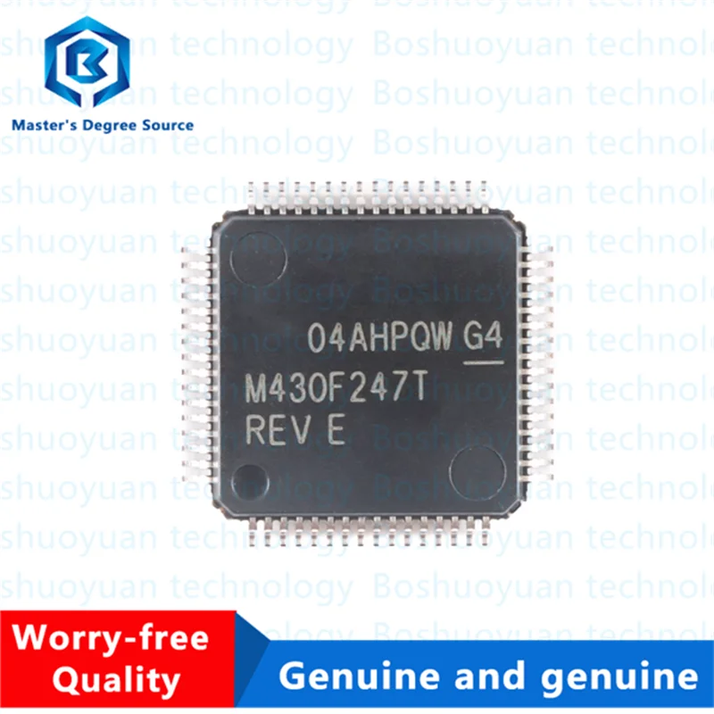 Микросхема компаратора флэш-памяти MSP430F247TPMR 430F247 LQFP-64, оригинал