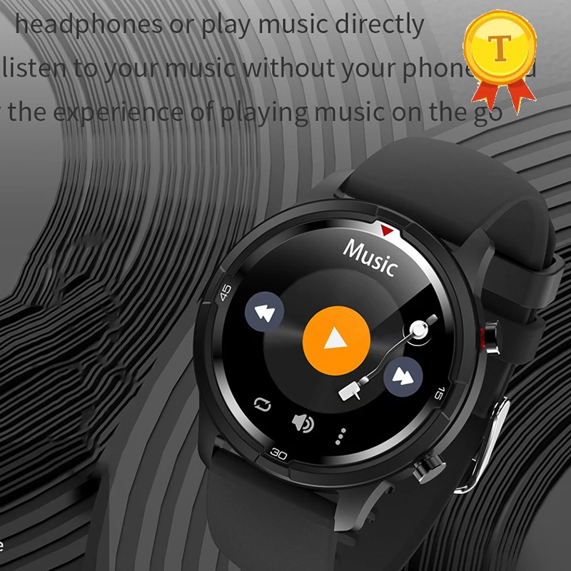 2021 Новые смарт-часы местная музыка Спортивные Фитнес-часы TWS подключение гарнитуры IP67 Водонепроницаемый Bluetooth для Android IOS smartwatch