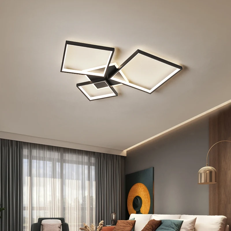 Скандинавская лампа для гостиной современный минималистичный потолочный светильник атмосферный бытовой светильник роскошная лампа для спальни лампа для всего дома