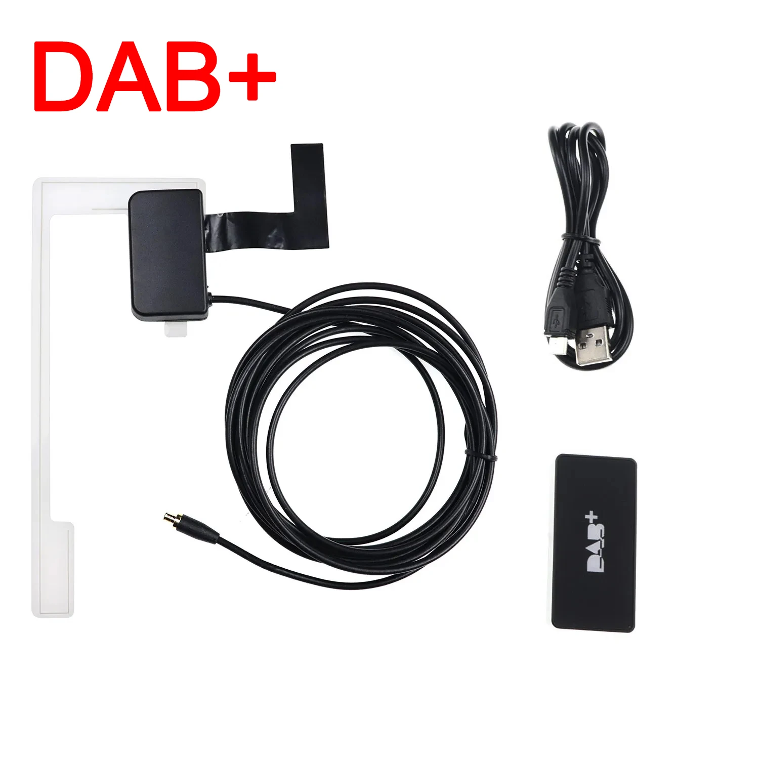 Для Android Автомобильное Радио Стерео Авторадио Автомобильный DAB DAB + Приемник Цифрового Сигнала RDS DLS USB Антенный Адаптер