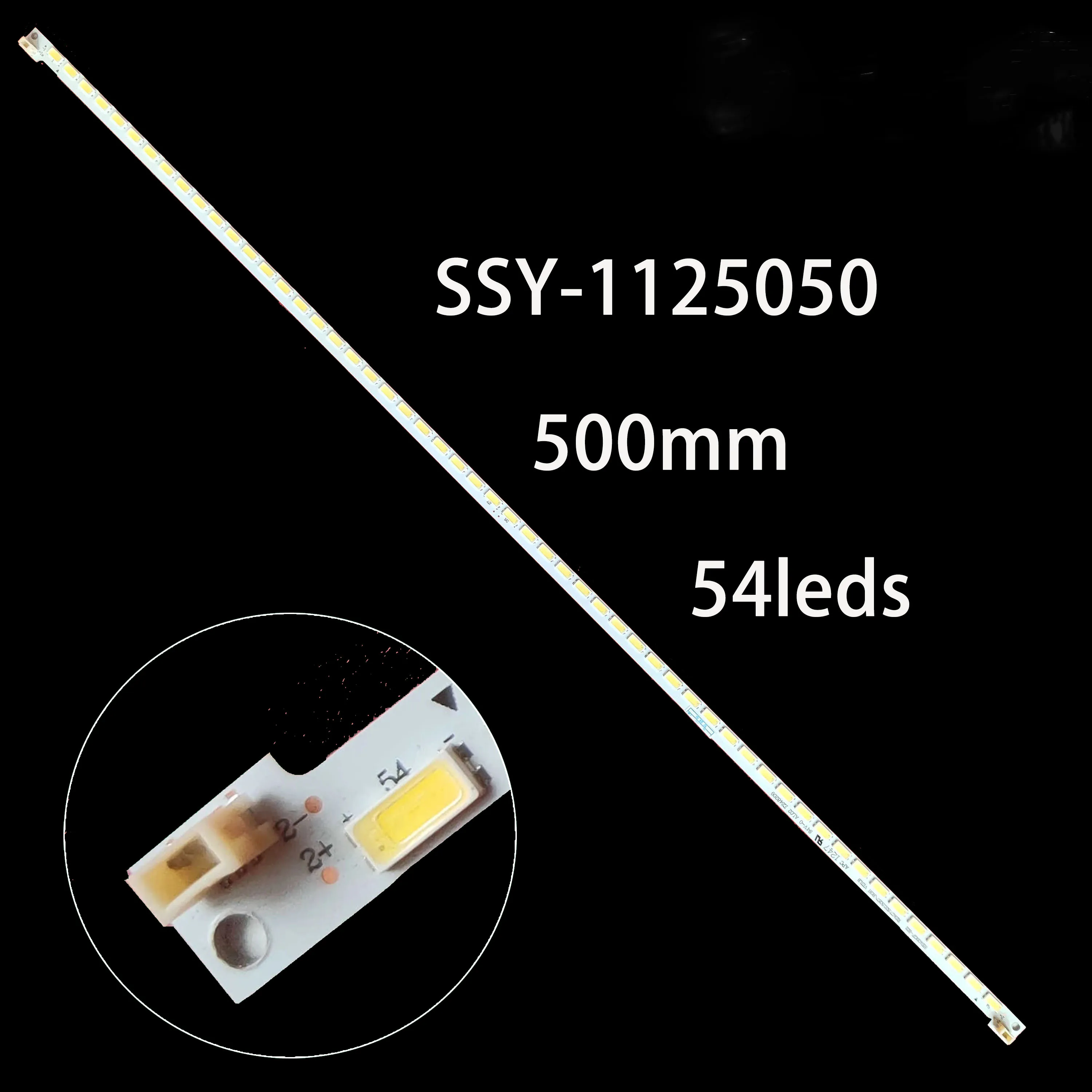 500 мм Светодиодная лампа подсветки полосы 54 светодиода для Hisense 40 дюймов ТВ LED40K360JD RSAG7.820.5057 SSY-1125050 HE400GF-B3140k360MN