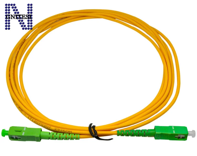 Бесплатная доставка/10 шт. Оригинальный новый оптоволоконный патч-корд SC-APC, однорежимный кабель, 1/2/3 м