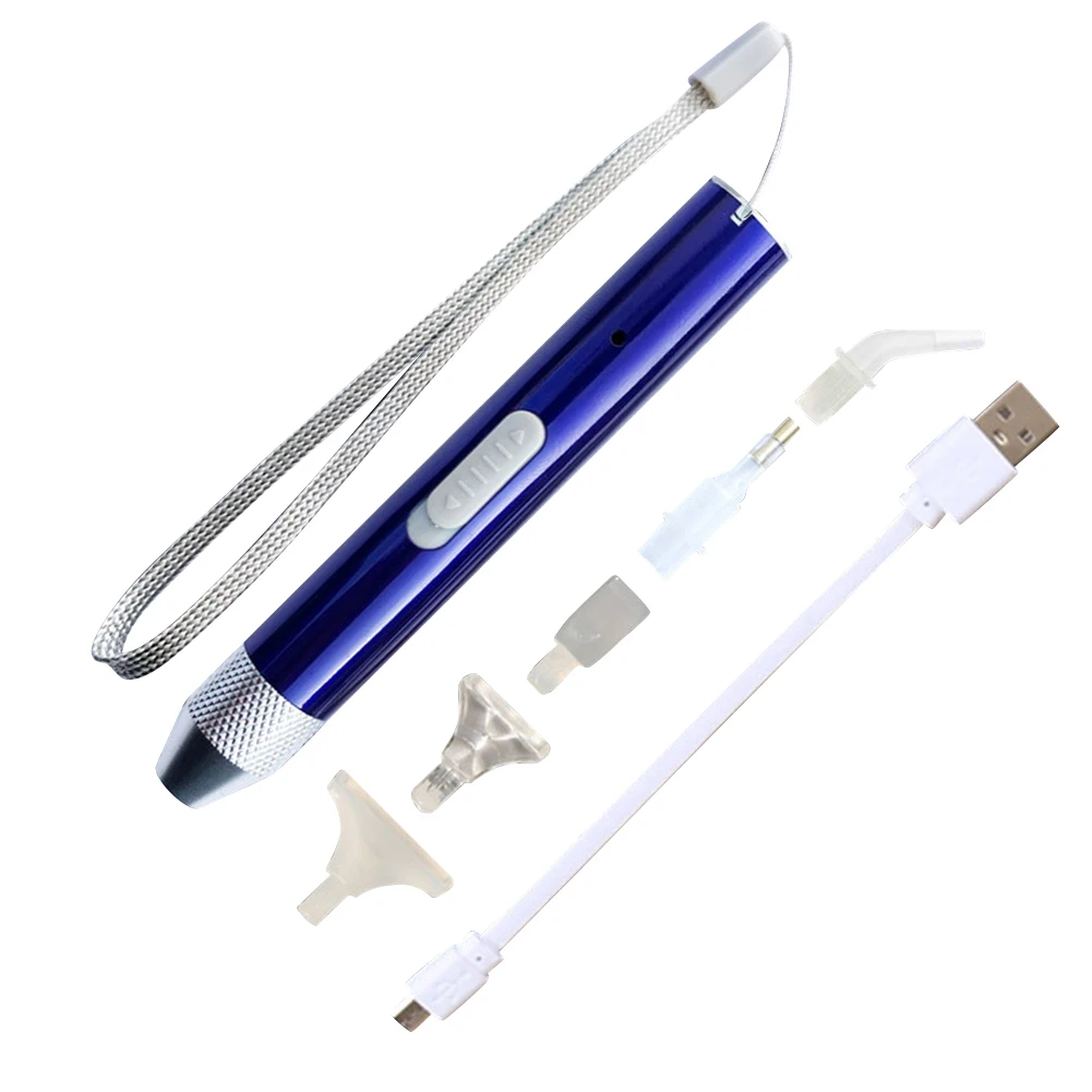 Светящаяся Точечная Дрель-ручка Квадратный Круглый Алмазный Инструмент для рисования USB Перезаряжаемый 5D Рисунок Наклейка со светодиодной Подсветкой Аксессуары для Карандашей