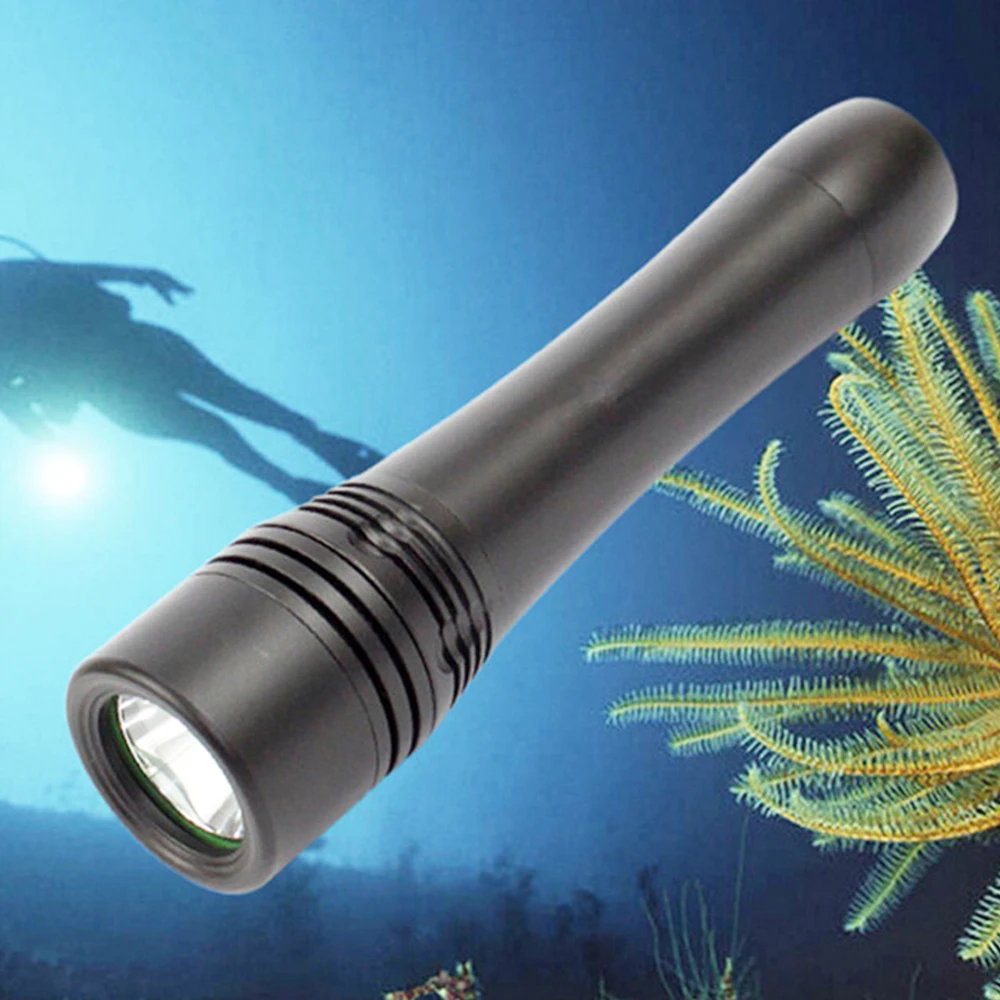 1000 Люмен 5-режимный светодиодный фонарик для подводного плавания с магнитным управлением, подводный водонепроницаемый фонарик мощностью 10 Вт, светодиодный фонарик для подводного плавания L2