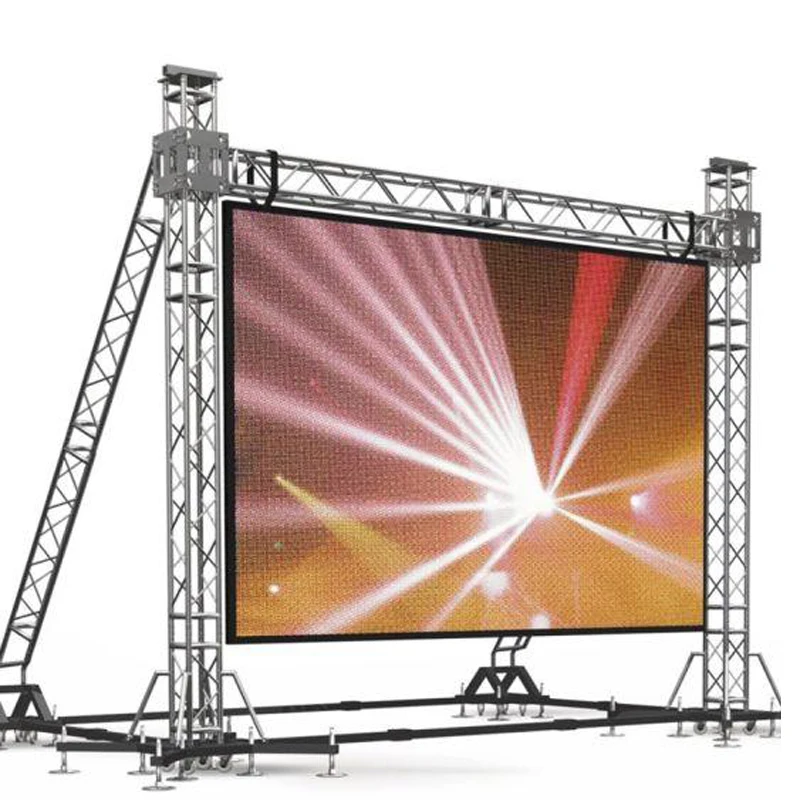 P4.81 Наружный светодиодный дисплей Видео Сцена Полноцветный светодиодный рекламный экран