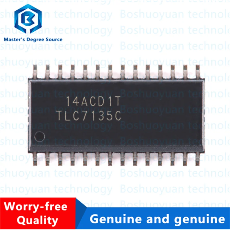 TLC7135CDWR 135CDWR soic-284,5-разрядная микросхема аналого-цифрового преобразователя, оригинал