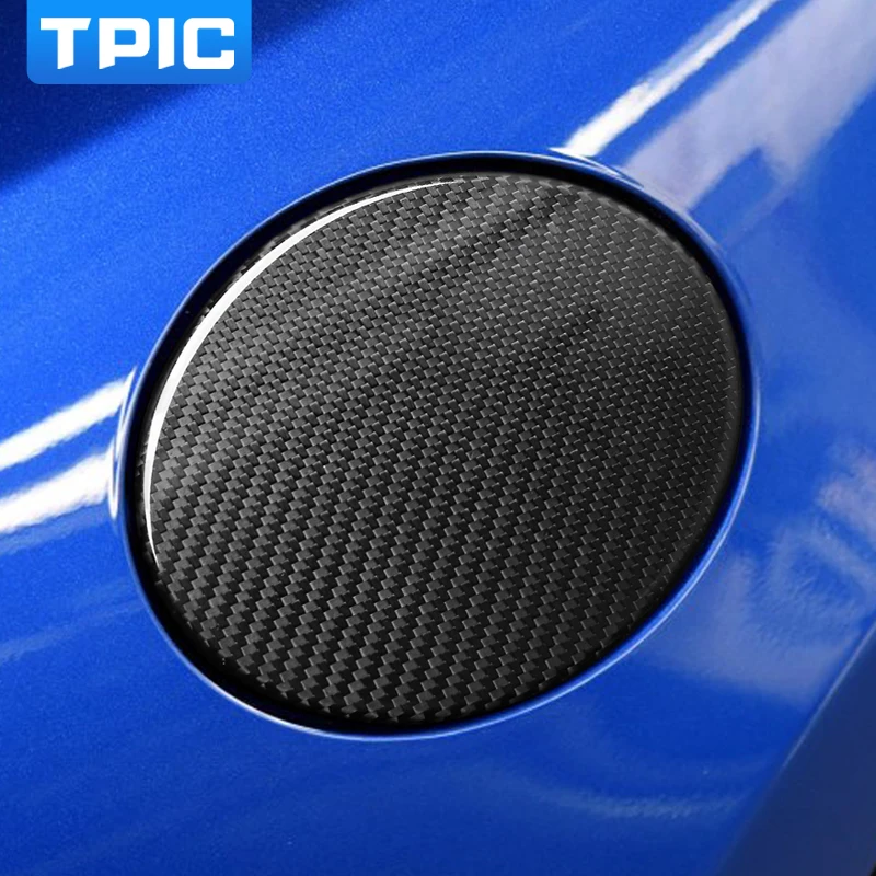 Углеродное волокно TPIC для Subaru BRZ Toyota 86 Крышка топливного бака, накладка, Наклейка, Молдинги, автомобильные Аксессуары