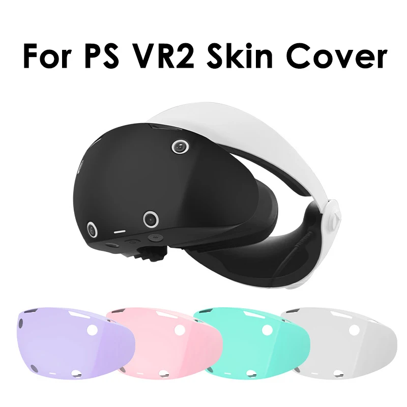 Для PS VR2 Силиконовый чехол для кожи с полной защитой от падения и царапин для PlayStation PSVR2 Аксессуары для гарнитуры