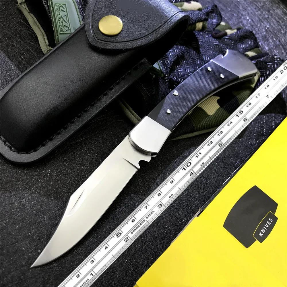 Мини-складной нож BK Classic 110 с деревянной / G10 ручкой, карманный инструмент для выживания на открытом воздухе, тактический охотничий походный нож, военный