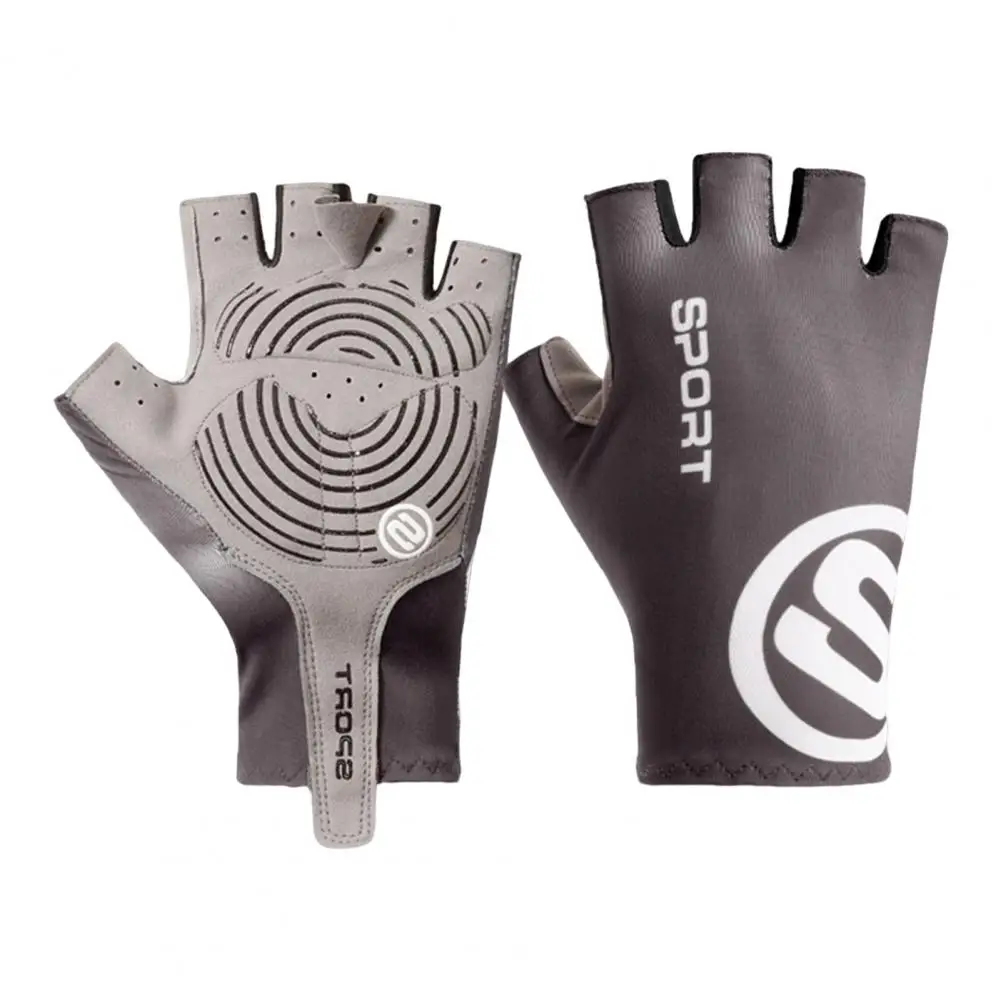 1 пара перчаток Противоскользящие велосипедные перчатки Ice Silk Солнцезащитные перчатки
