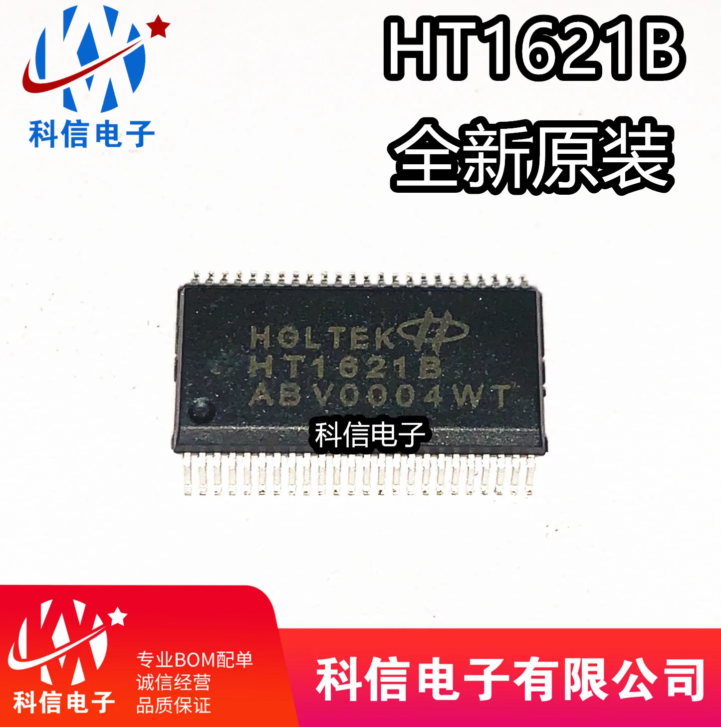 100% Оригинальный Новый в наличии HT1621B SSOP-48 RAM LCD HT1621