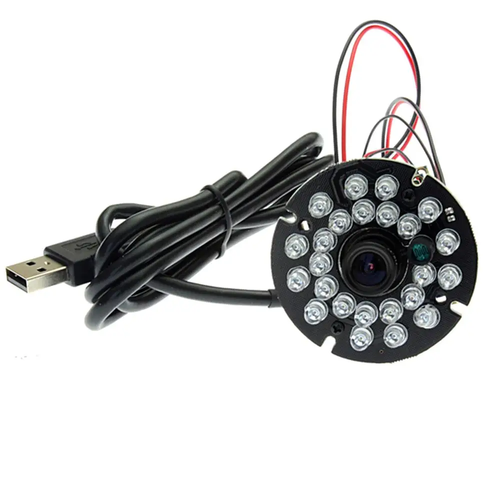 3-Мегапиксельная WDR USB Веб-Камера Модуль Камеры MJPEG H.264 30 кадров в секунду WDR Видео USB Инфракрасная Камера с ИК-светодиодами для Дневного и Ночного Видения