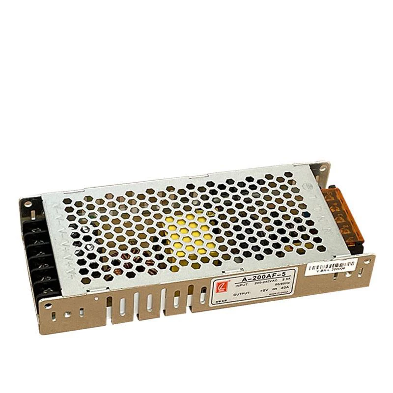 Лучший поставщик светодиодных дисплеев MuenLed Светодиодный источник питания CLA-200AF-5XZ с возможностью переключения
