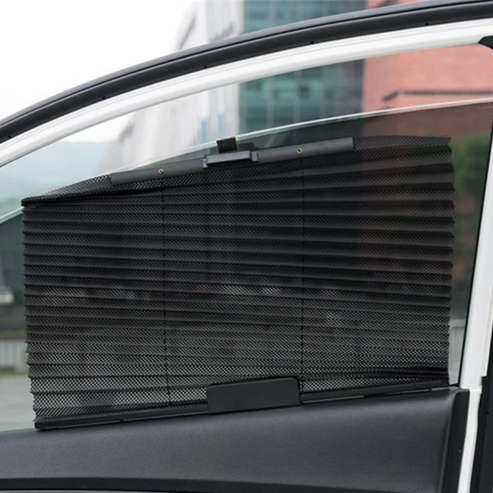 Автомобильный автоматический выдвижной зонтик Сетка на боковом окне автомобиля солнцезащитные жалюзи солнцезащитный козырек Солнцезащитные шторы с защитой от ультрафиолета НОВИНКА 1ШТ