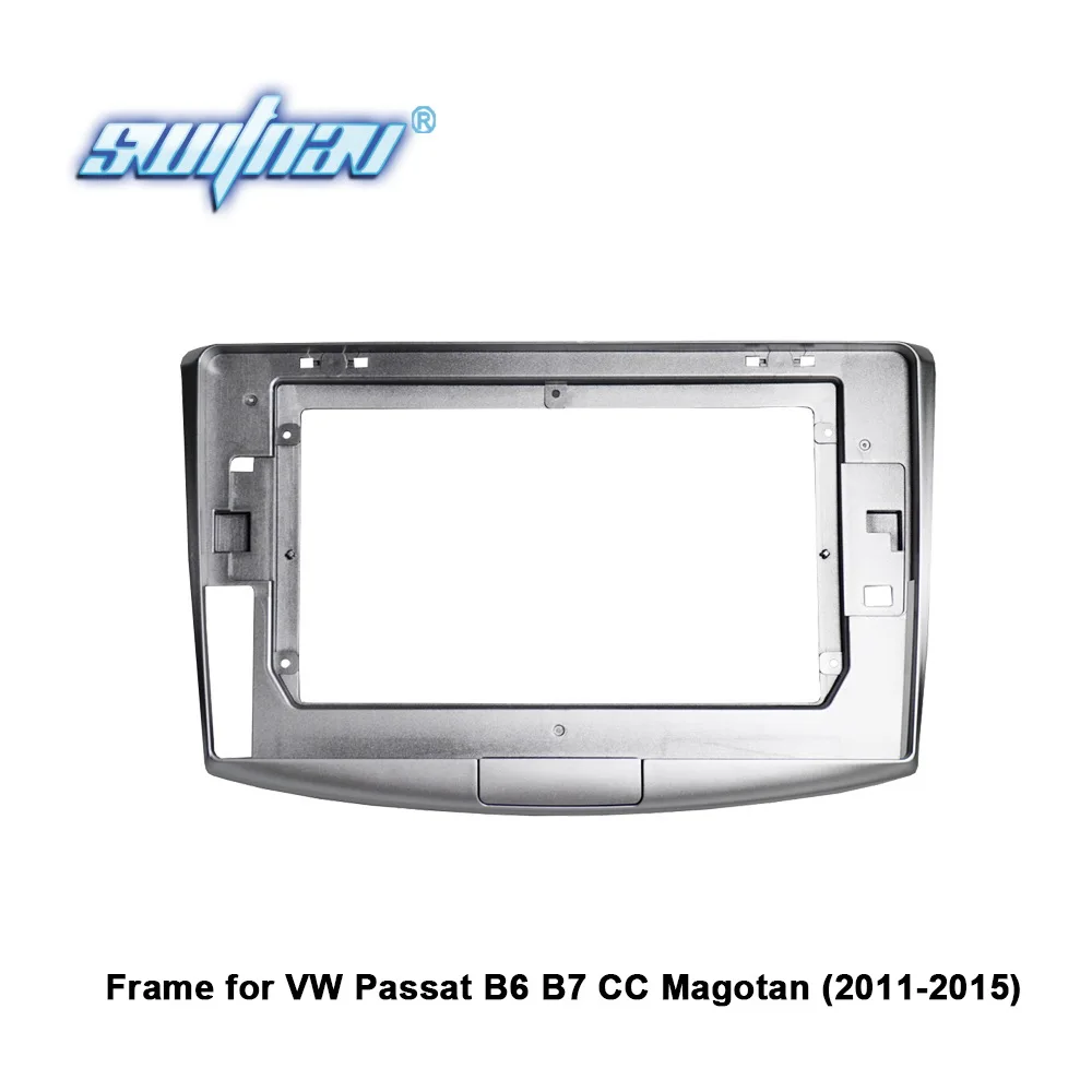 SWITNAV 10,1-дюймовая Передняя Панель Приборной панели для Volkswagen Passat B6 B7 CC Magotan 2011-2015 Установка Комплекта Отделки Рамки Автомобильного DVD