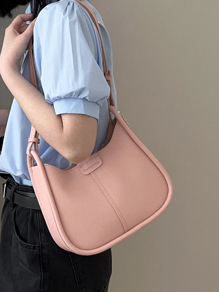 Высококачественная женская сумка подмышками, Корейские модные сумки через плечо, 2023 Новые женские сумки для поездок на работу большой емкости
